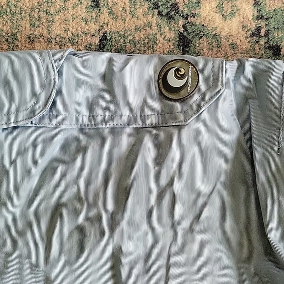Powder Room Snowboard Pants - baby blue, women size M - Picture 5 of 6